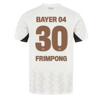 Dres Bayer Leverkusen Jeremie Frimpong #30 Preč 2024-25 Krátky Rukáv